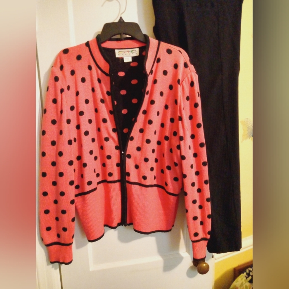 Voodoo Vixen polkadot Cardigan